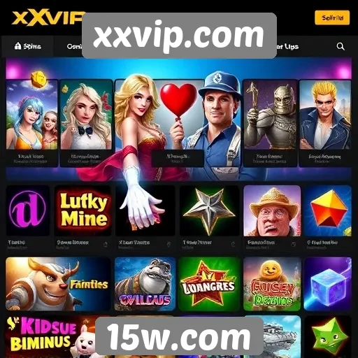 Opções de jogos disponíveis em xxvip.com