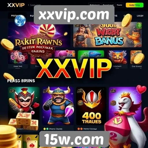 Funcionalidade da plataforma de jogos online xxvip.com